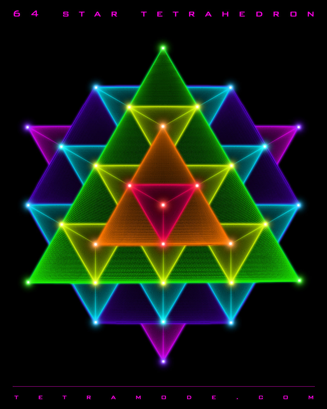 64 STAR TETRAHEDRON