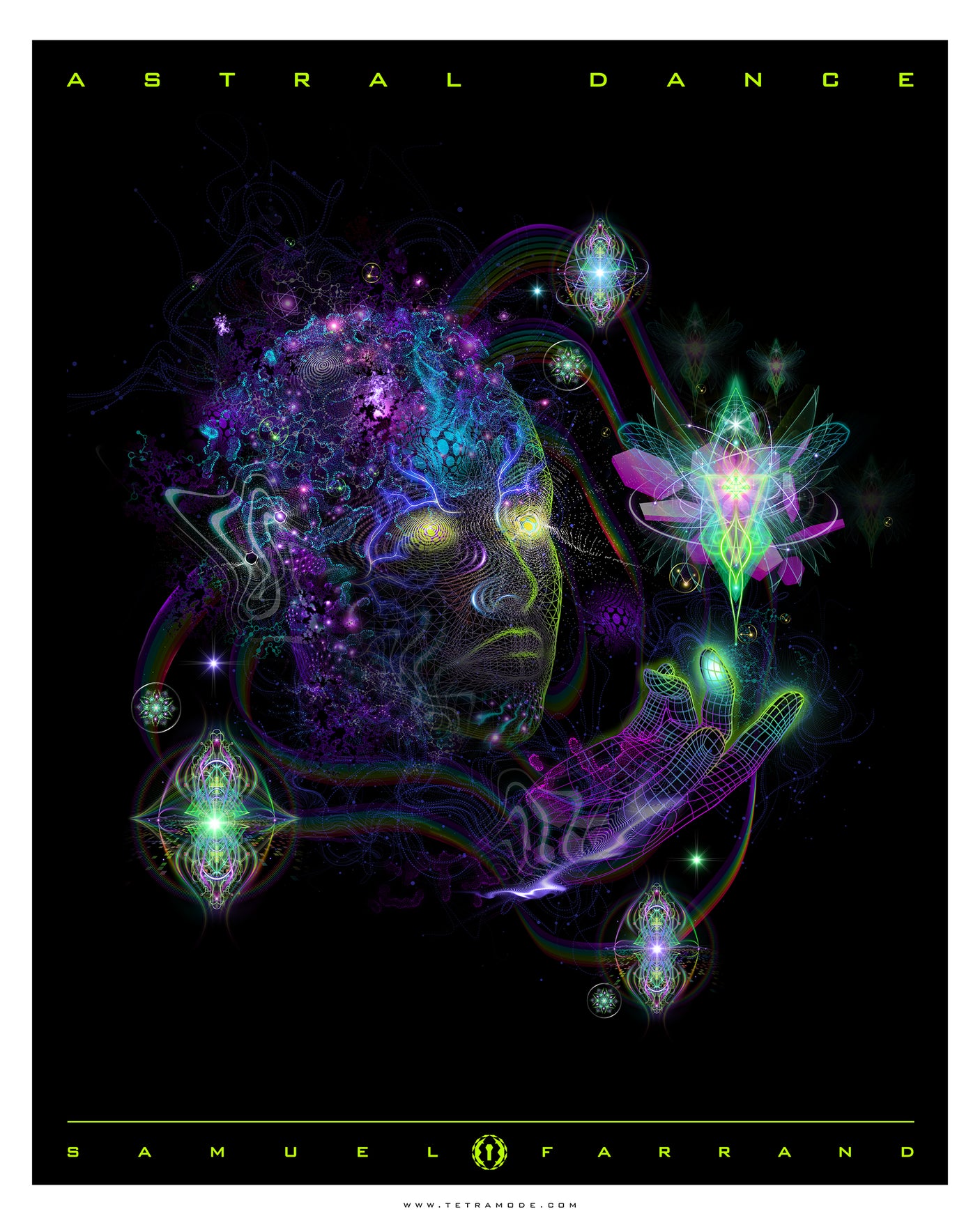 ASTRAL DANCE Gallery Print • Design by Samuel Farrand