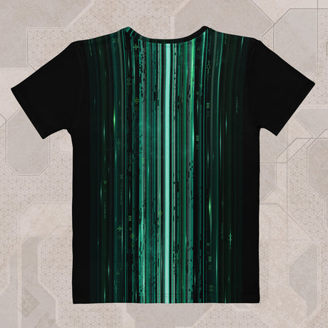 ABDUCTION Psychedelic Street Style Graphic Women's T-Shirt • Design by Samuel Farrand
