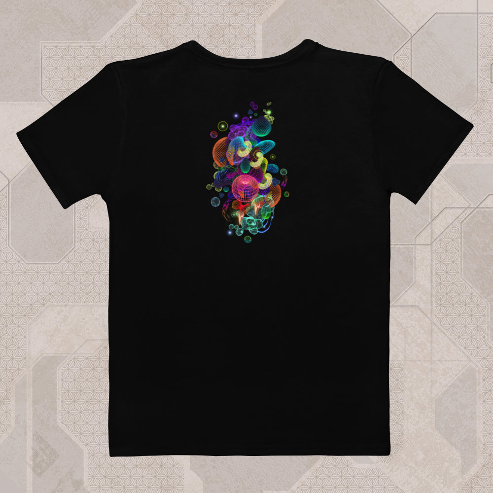 ANTI-GRAVITY Psychedelic Street Style Graphic Women's T-Shirt • Design by Samuel Farrand