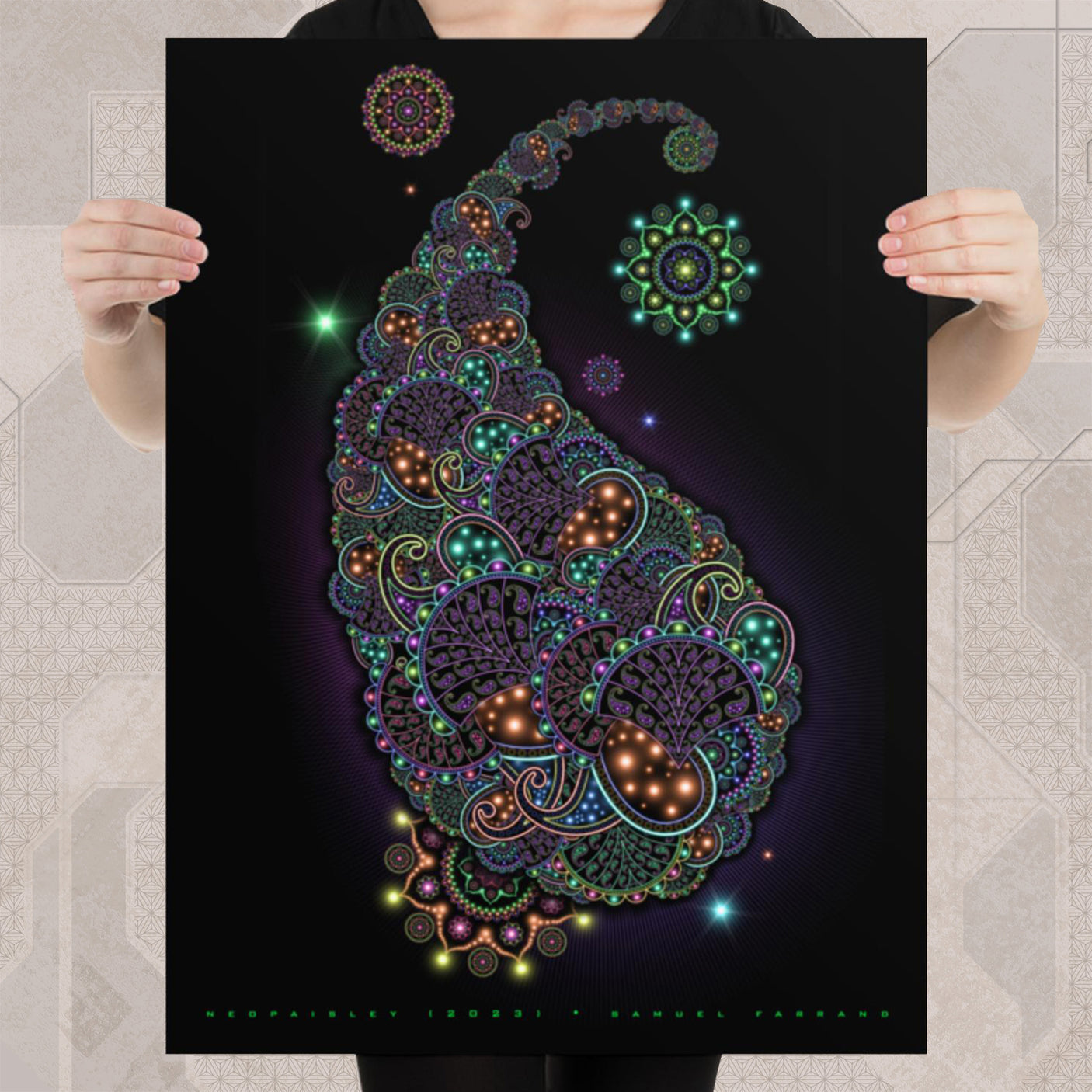 NEOPAISLEY Print • Design by Samuel Farrand