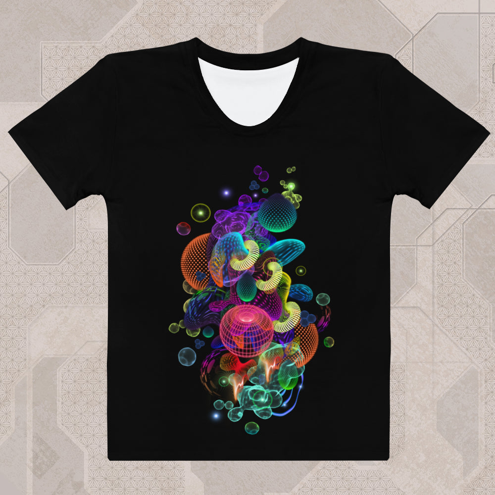 ANTI-GRAVITY Psychedelic Street Style Graphic Women's T-Shirt • Design by Samuel Farrand