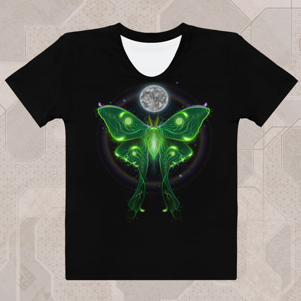 BIOLUNAESSENCE Psychedelic Street Style Graphic Women's T-Shirt • Design by Samuel Farrand