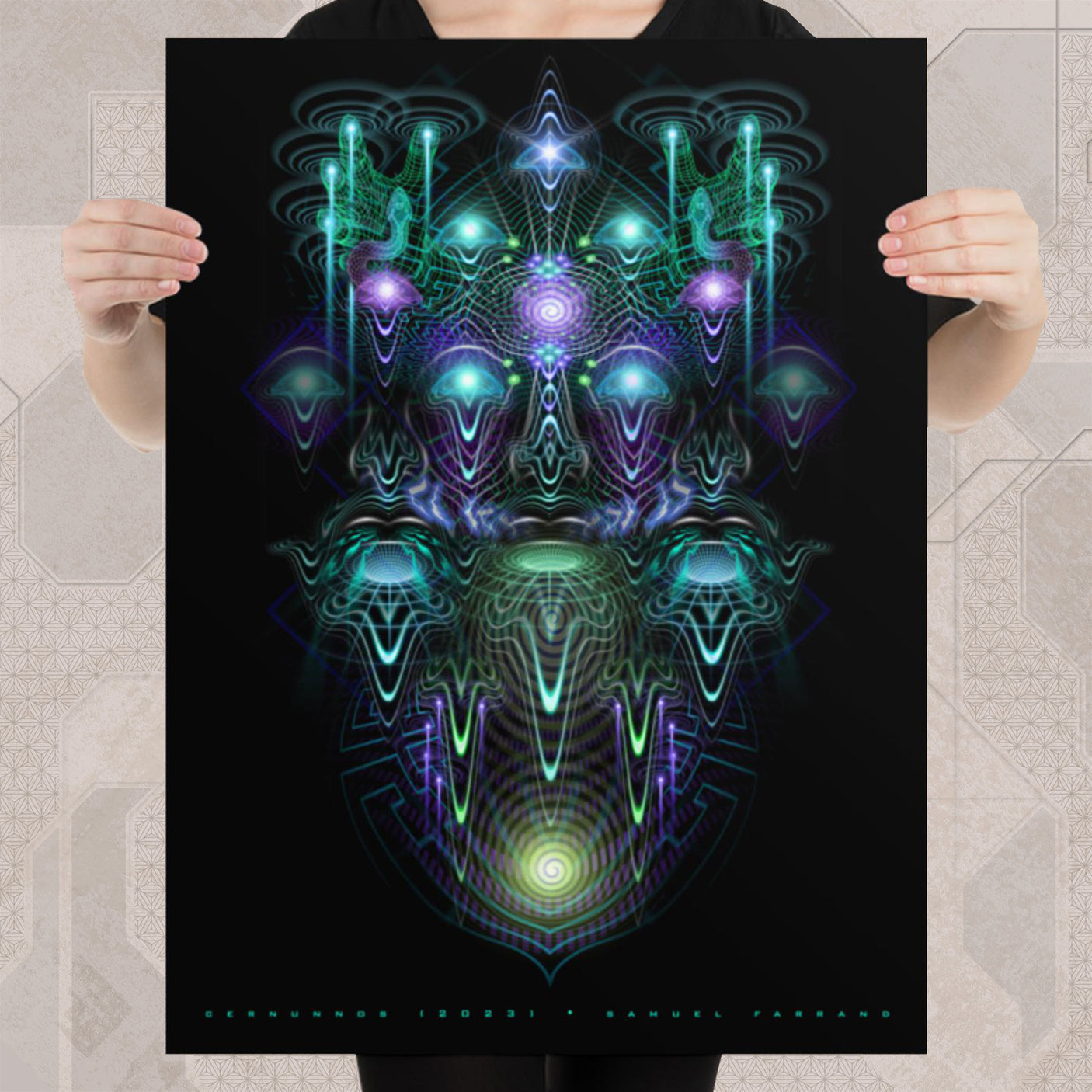 CERNUNNOS Print • Design by Samuel Farrand