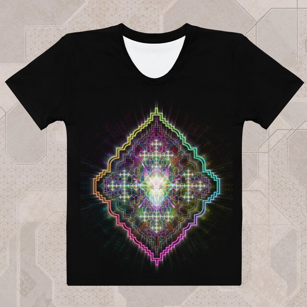 ECLIPSE Psychedelic Street Style Graphic Women's T-Shirt • Design by Samuel Farrand