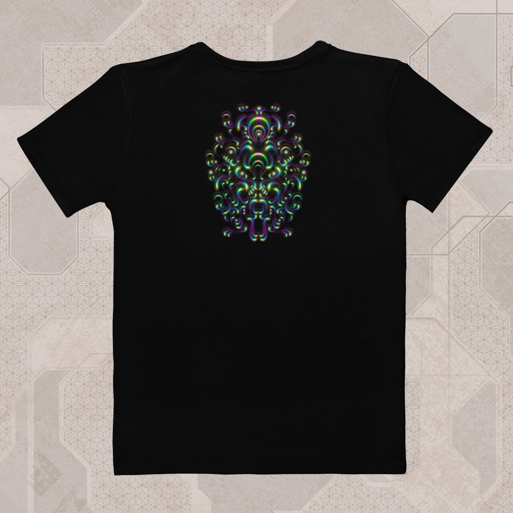 ELDRITCH Psychedelic Street Style Graphic Women's T-Shirt • Design by Samuel Farrand