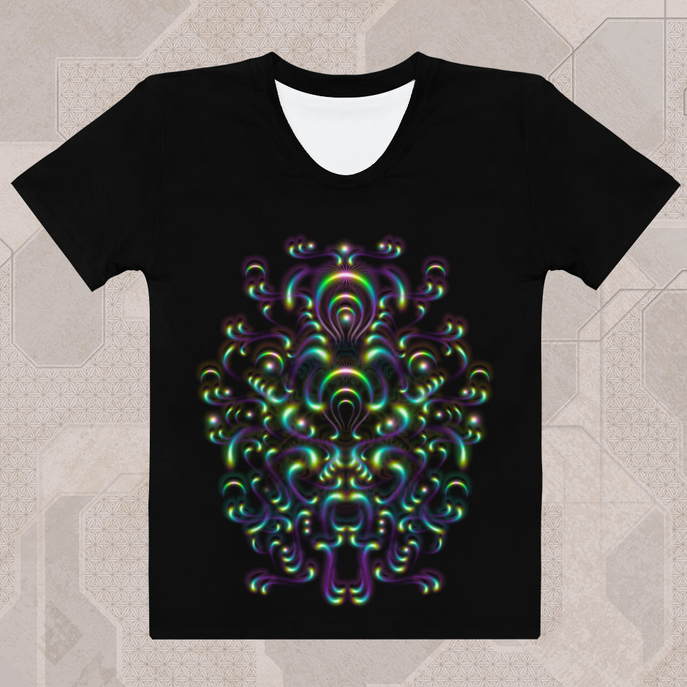 ELDRITCH Psychedelic Street Style Graphic Women's T-Shirt • Design by Samuel Farrand