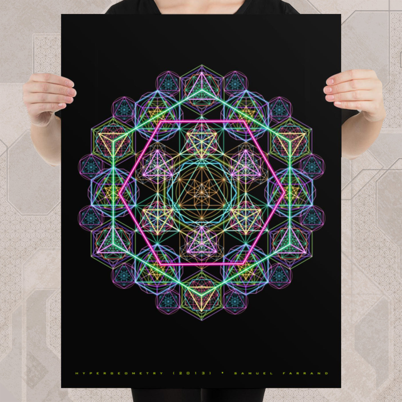 HYPERGEOMETRY Print • Design by Samuel Farrand