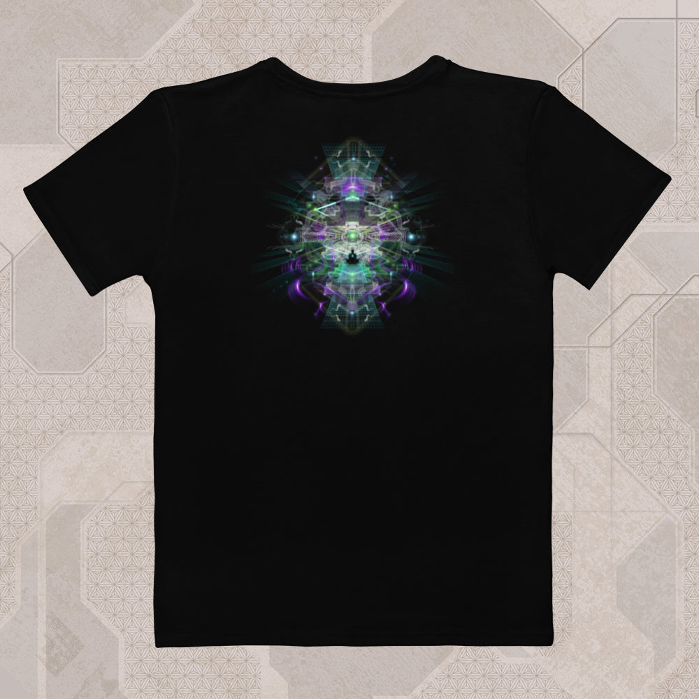 PSYNERGY Psychedelic Street Style Graphic Women's T-Shirt • Design by Samuel Farrand