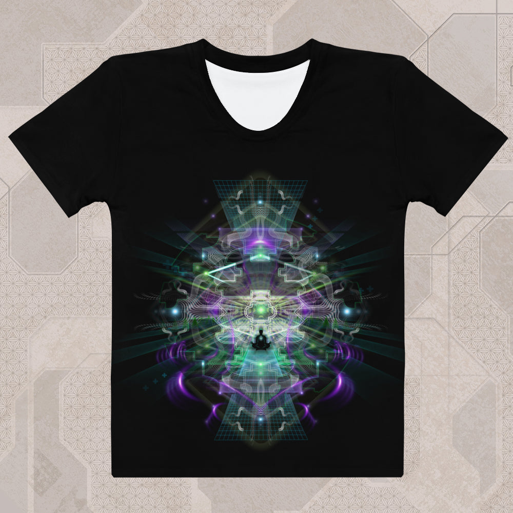 PSYNERGY Psychedelic Street Style Graphic Women's T-Shirt • Design by Samuel Farrand
