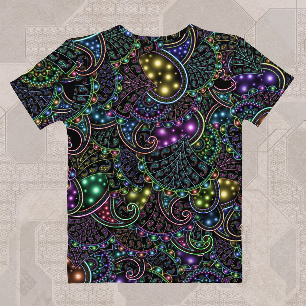 NEOPAISLEY Psychedelic Street Style Women's T-Shirt • Design by Samuel Farrand