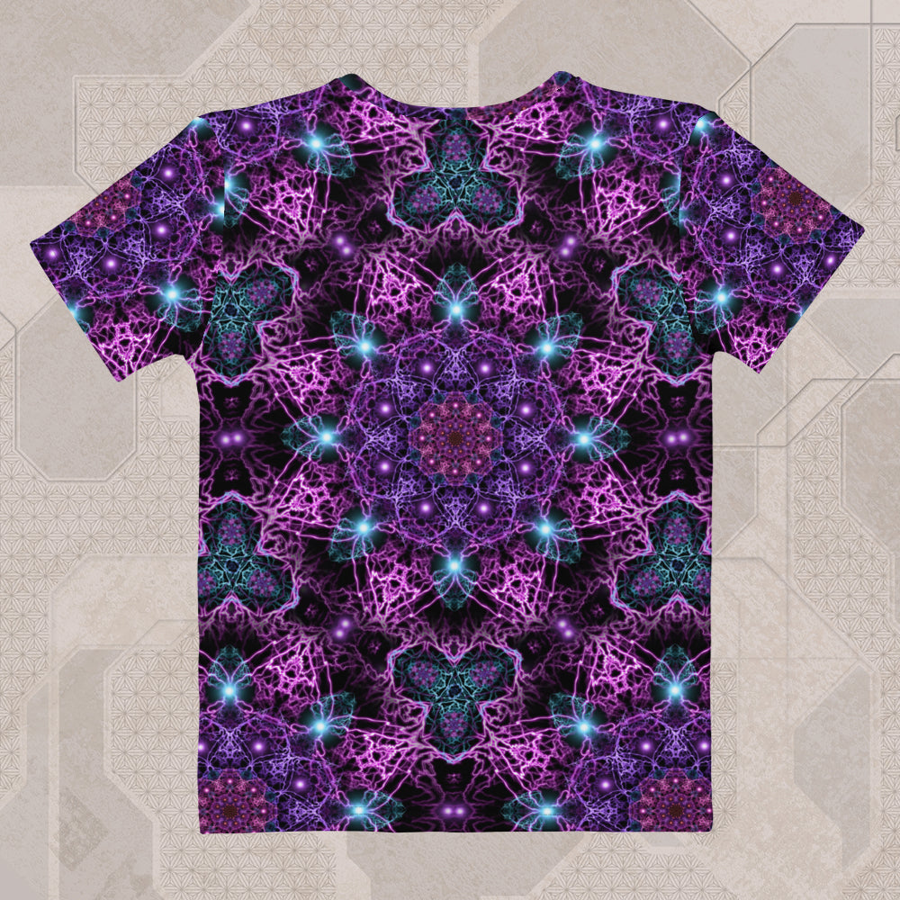 NUCLEUS Psychedelic Street Style Women's T-Shirt • Design by Samuel Farrand