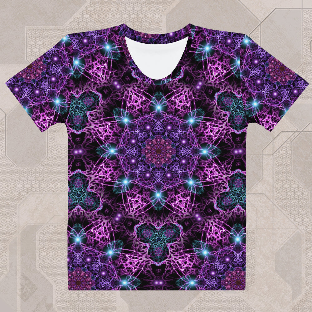 NUCLEUS Psychedelic Street Style Women's T-Shirt • Design by Samuel Farrand