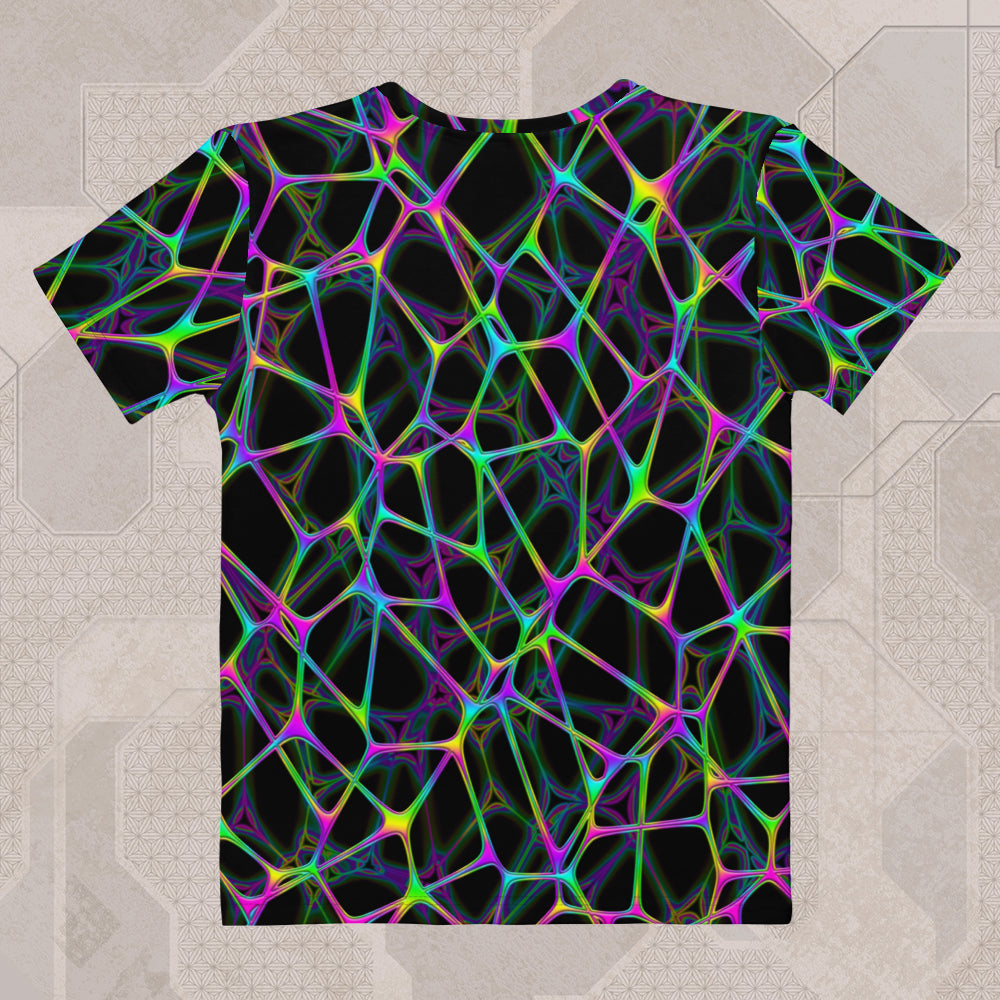 PSYNET Psychedelic Street Style Women's T-Shirt • Design by Samuel Farrand