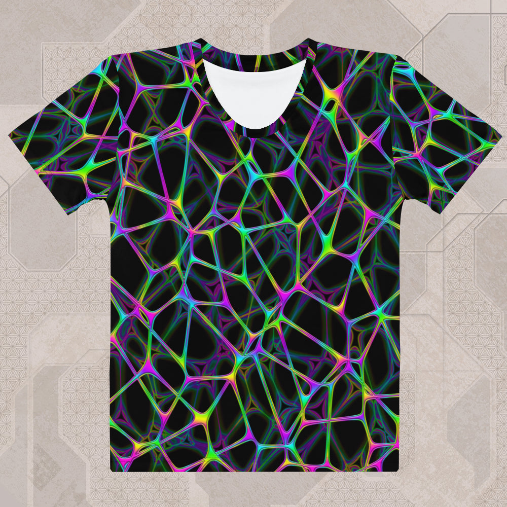 PSYNET Psychedelic Street Style Women's T-Shirt • Design by Samuel Farrand