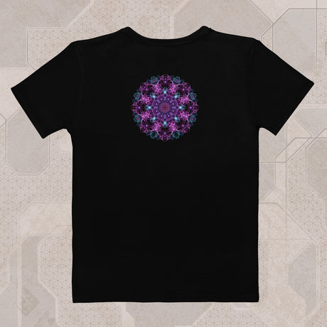 NUCLEUS Psychedelic Street Style Graphic Women's T-Shirt • Design by Samuel Farrand