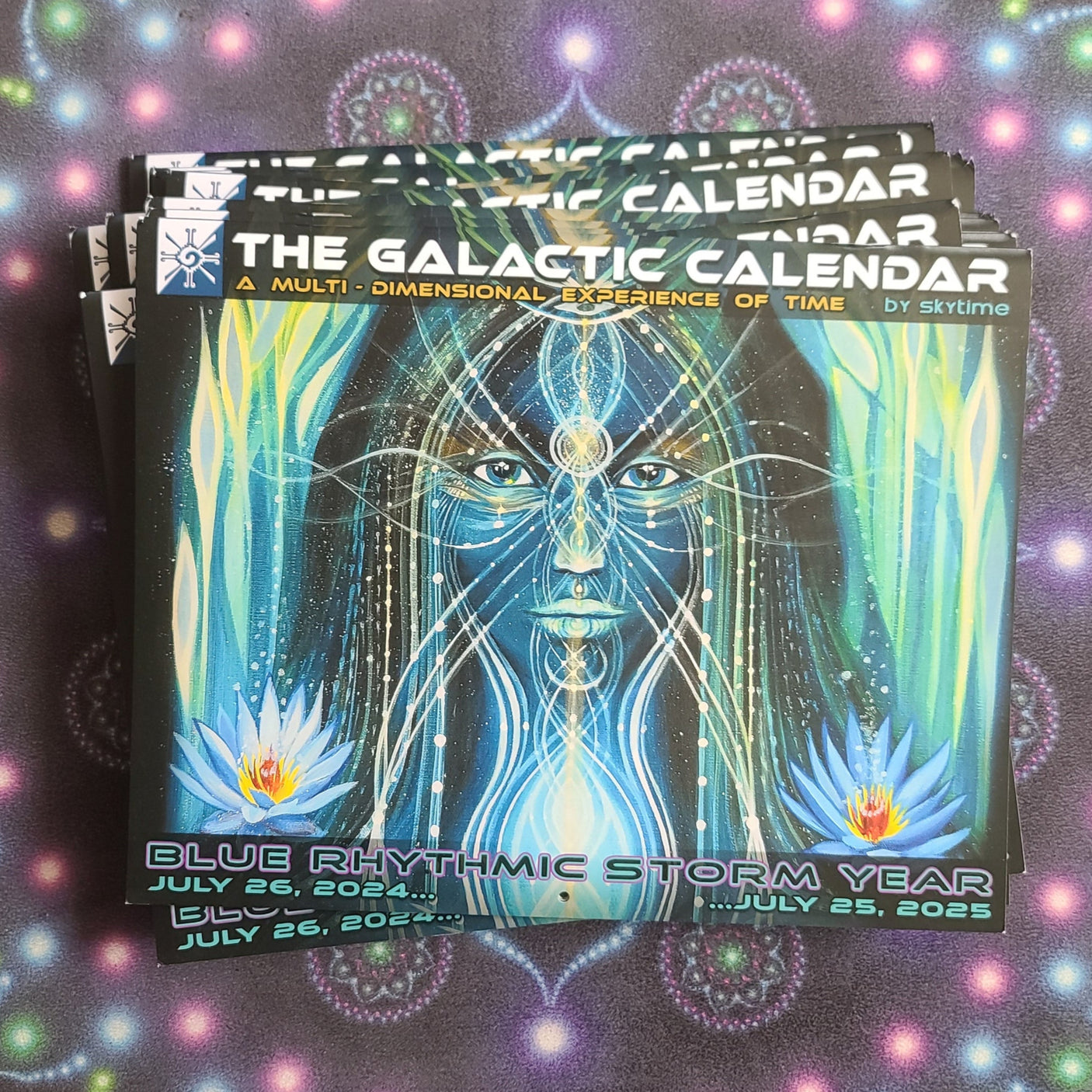 The Galactic Calendar 2024-2025 • Design by Samuel Farrand