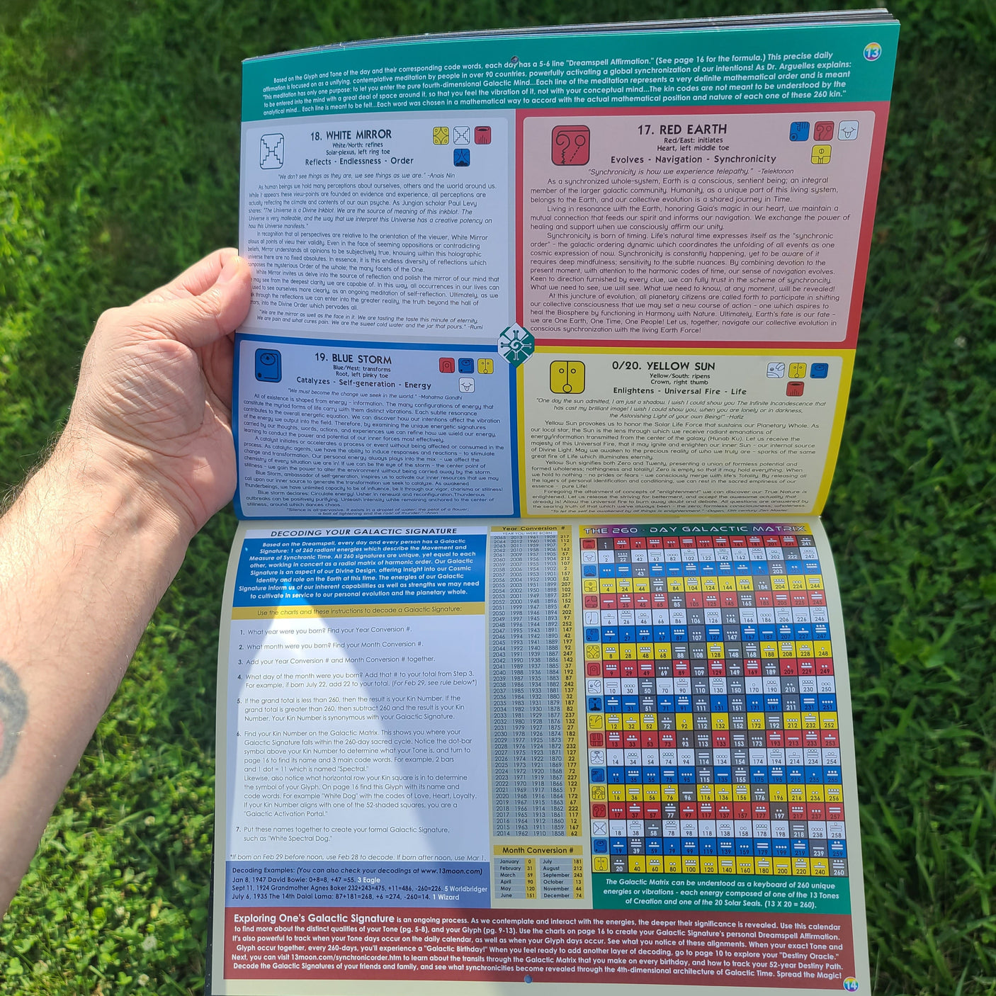 The Galactic Calendar 2025-2026 • Design by Samuel Farrand