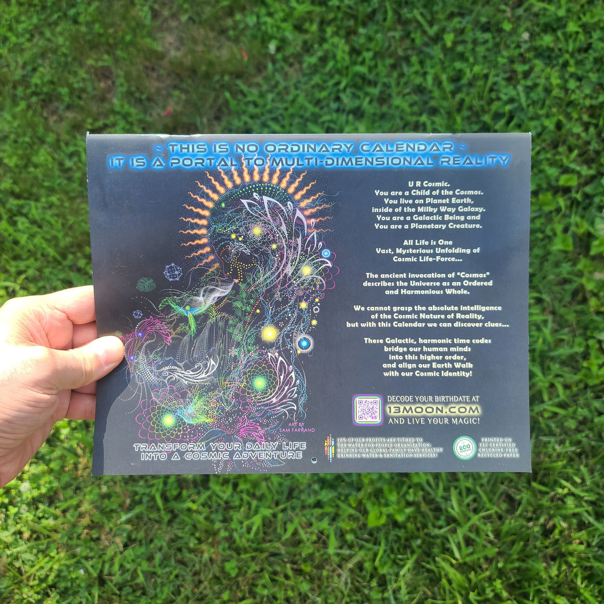 The Galactic Calendar 2025-2026 • Design by Samuel Farrand