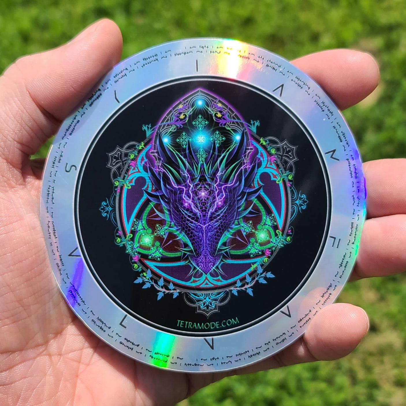 Fund-Raiser Edition - 5 Holographic Sticker Set • Design by Samuel Farrand
