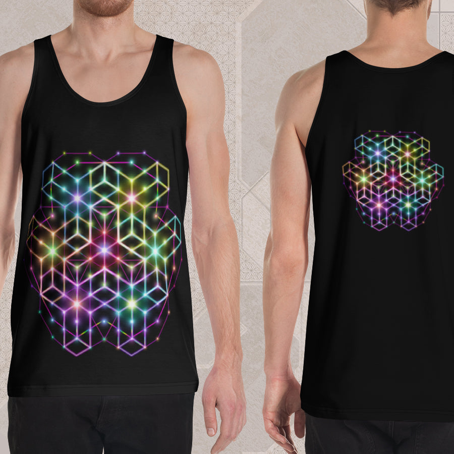 2CB Psychedelic Street Style Graphic Tank Top • Design by Samuel Farrand