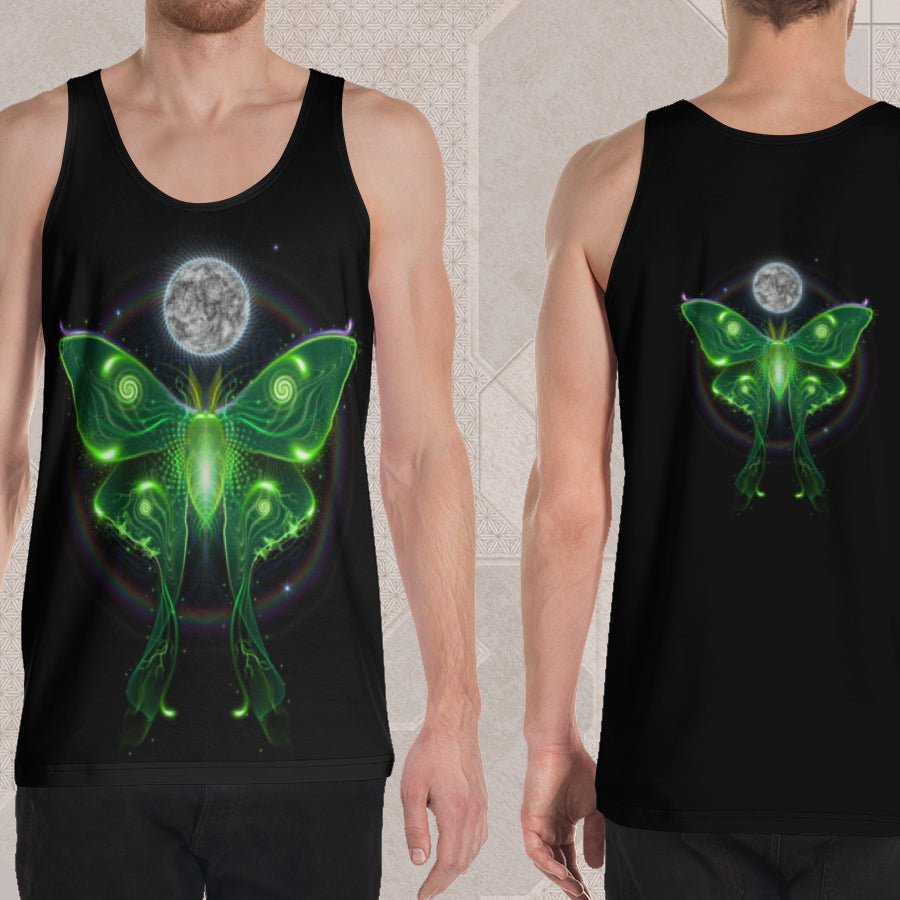 BIOLUNAESSENCE Psychedelic Street Style Graphic Tank Top • Design by Samuel Farrand