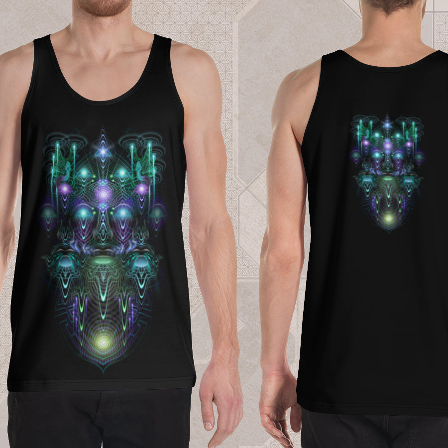 CERNUNNOS Psychedelic Street Style Graphic Tank Top • Design by Samuel Farrand