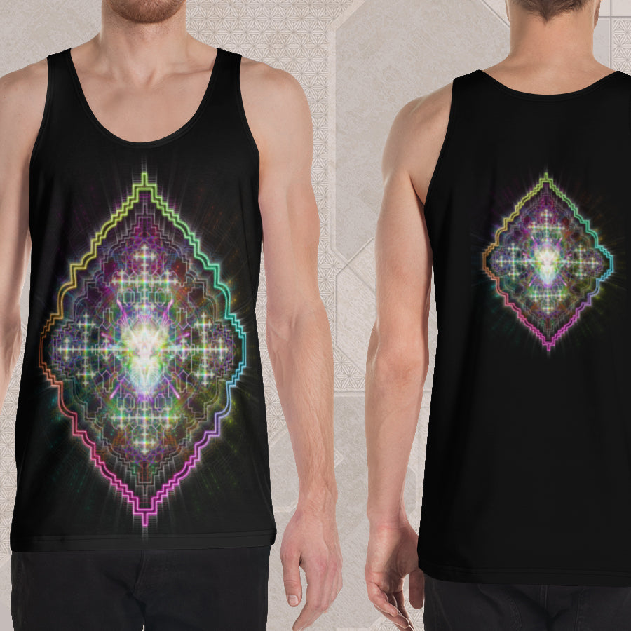 ECLIPSE Psychedelic Street Style Graphic Tank Top • Design by Samuel Farrand