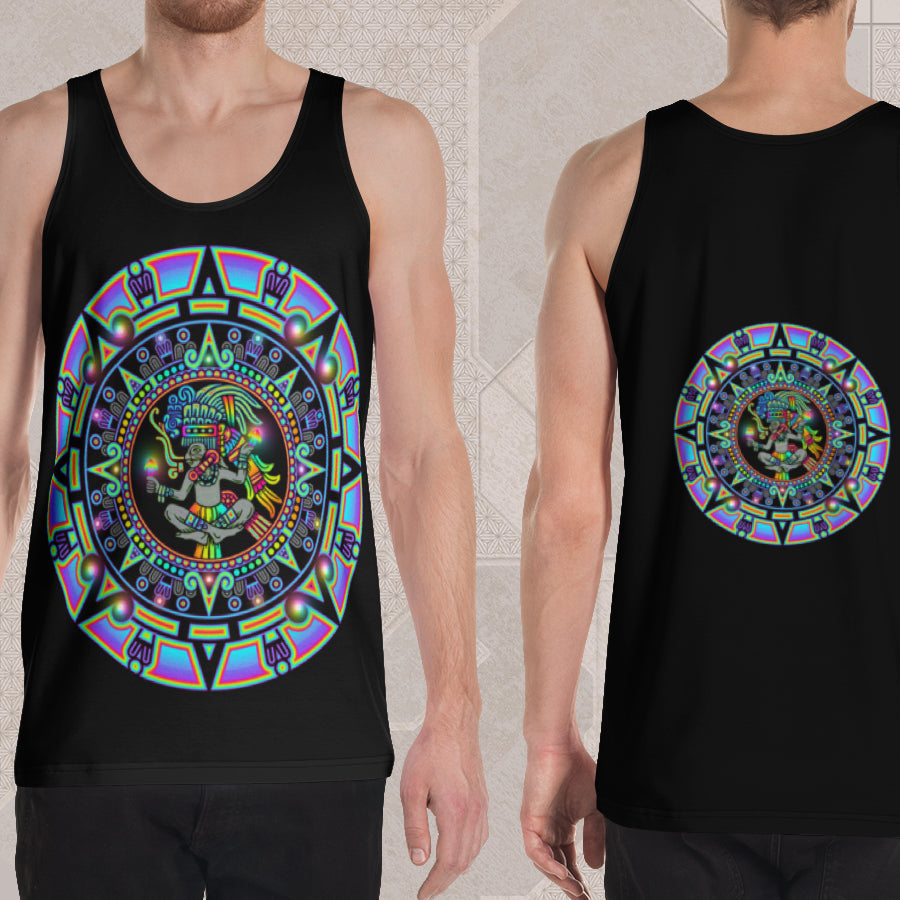 MYCOATL Psychedelic Street Style Graphic Tank Top • Design by Samuel Farrand