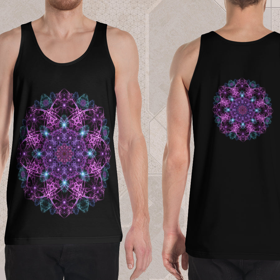 NUCLEUS Psychedelic Street Style Graphic Tank Top • Design by Samuel Farrand