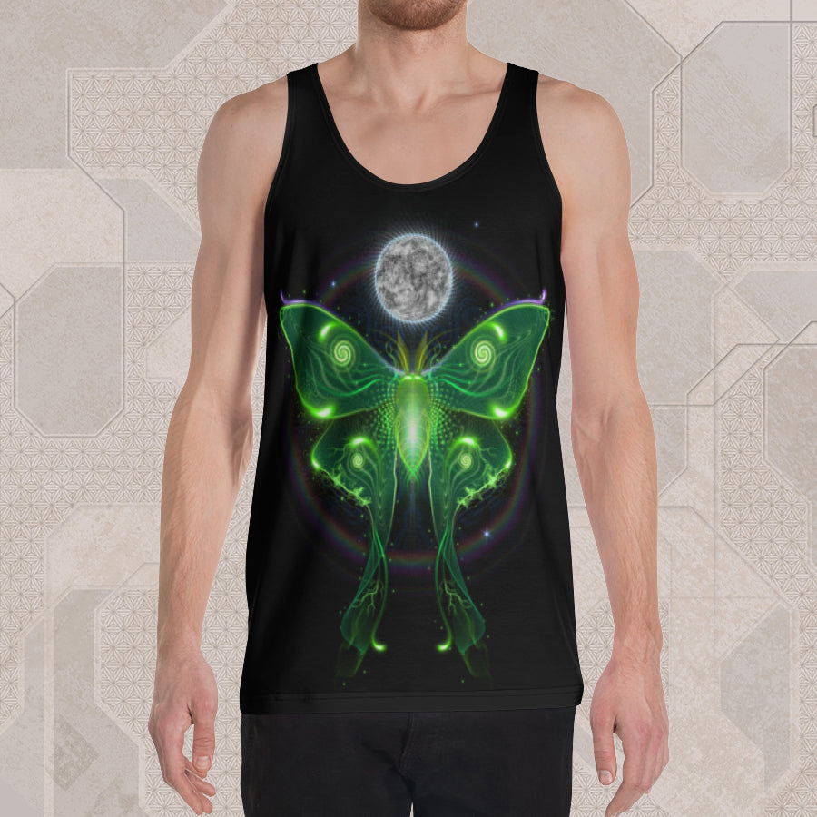 BIOLUNAESSENCE Psychedelic Street Style Graphic Tank Top • Design by Samuel Farrand