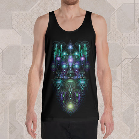 CERNUNNOS Psychedelic Street Style Graphic Tank Top • Design by Samuel Farrand