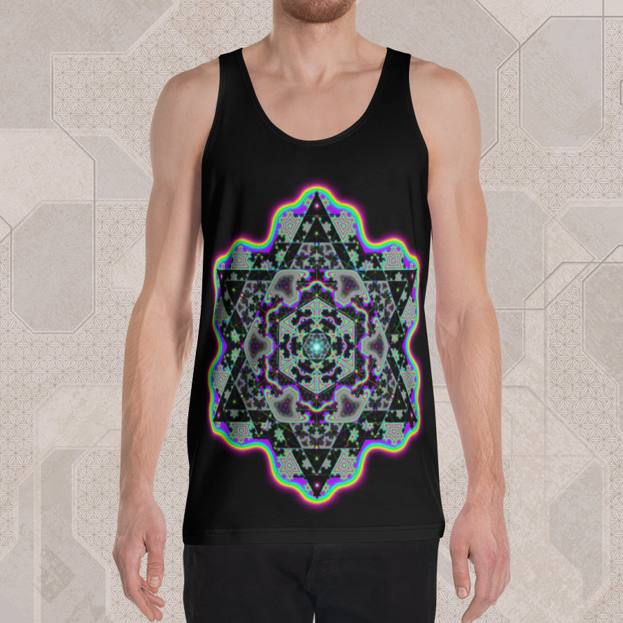 MICROGRAM Psychedelic Street Style Graphic Tank Top • Design by Samuel Farrand