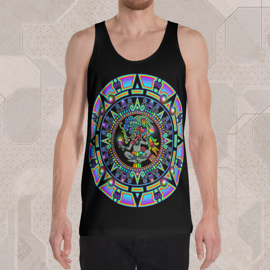 MYCOATL Psychedelic Street Style Graphic Tank Top • Design by Samuel Farrand