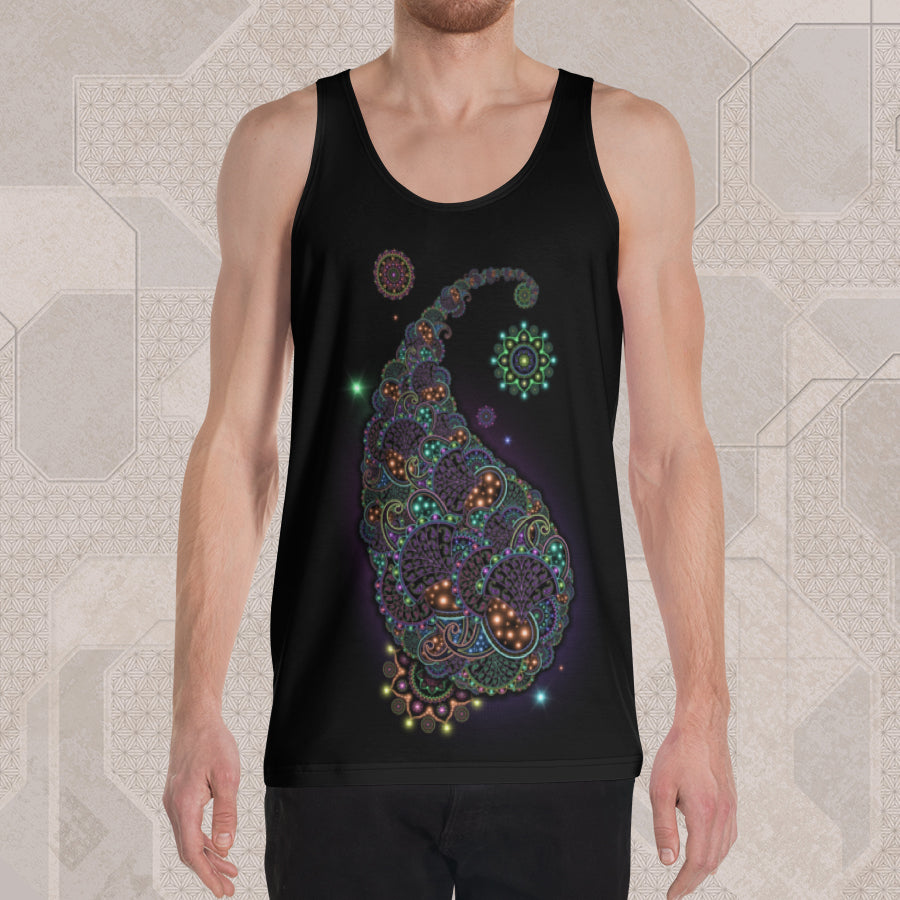 NEOPAISLEY Psychedelic Street Style Graphic Tank Top • Design by Samuel Farrand