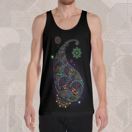 NEOPAISLEY Psychedelic Street Style Graphic Tank Top • Design by Samuel Farrand