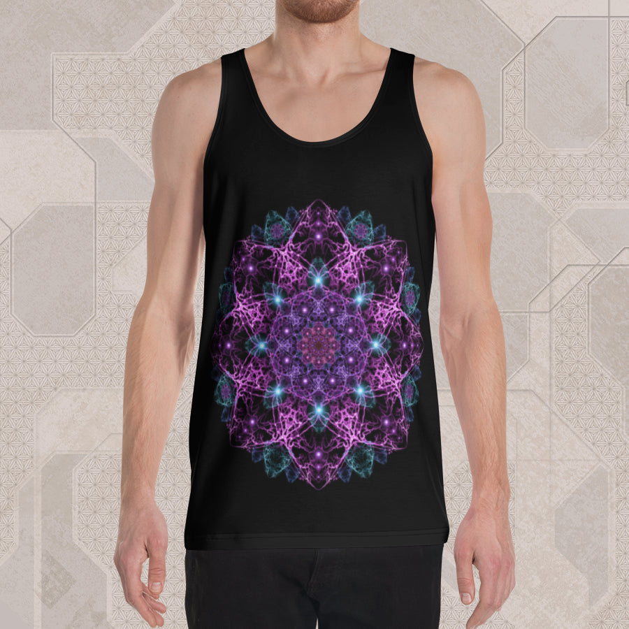 NUCLEUS Psychedelic Street Style Graphic Tank Top • Design by Samuel Farrand