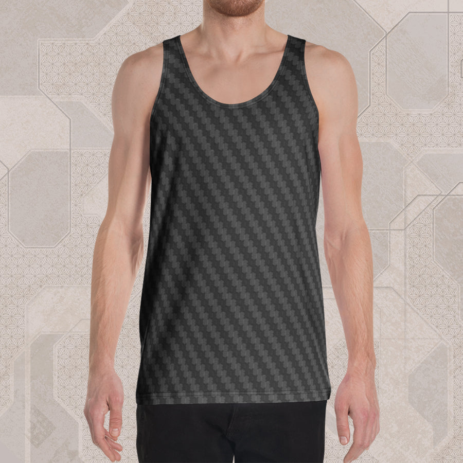 CARBON Psychedelic Street Style Tank Top • Design by Samuel Farrand