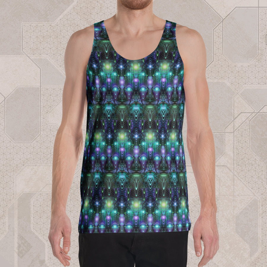 CERNUNNOS Psychedelic Street Style Tank Top • Design by Samuel Farrand