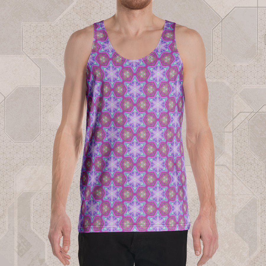 ENTHEOELECTRIC Psychedelic Street Style Tank Top • Design by Samuel Farrand