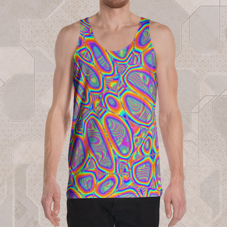 METAMORPHOSIS Psychedelic Street Style Tank Top • Design by Samuel Farrand