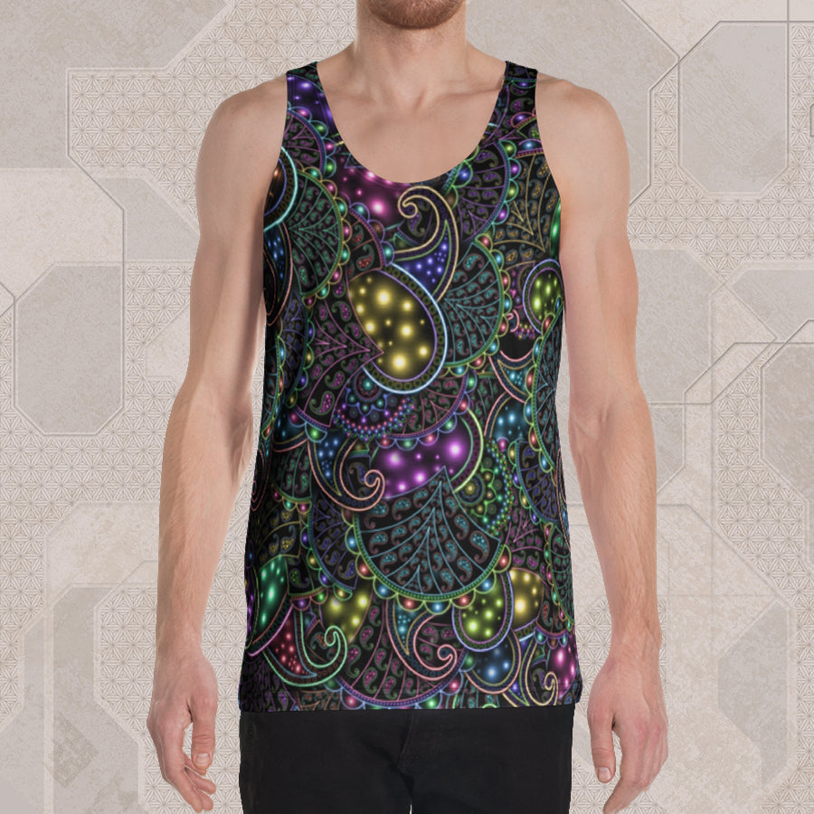 NEOPAISLEY Psychedelic Street Style Tank Top • Design by Samuel Farrand