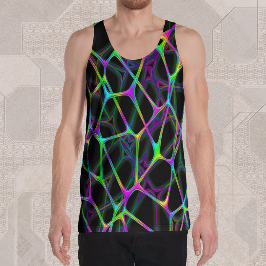PSYNET Psychedelic Street Style Tank Top • Design by Samuel Farrand