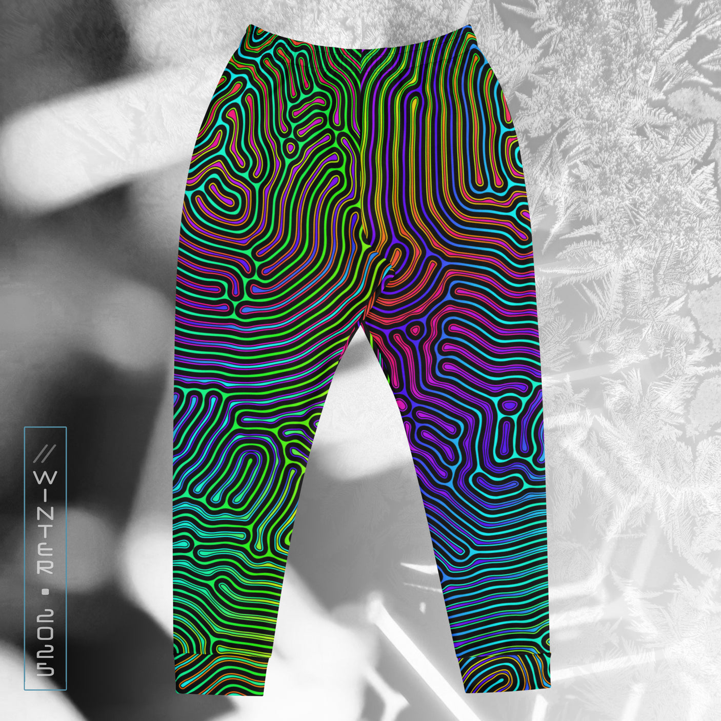 ❄️NEW! BIOLOGIC Psychedelic Street Style Joggers • Design by Samuel Farrand