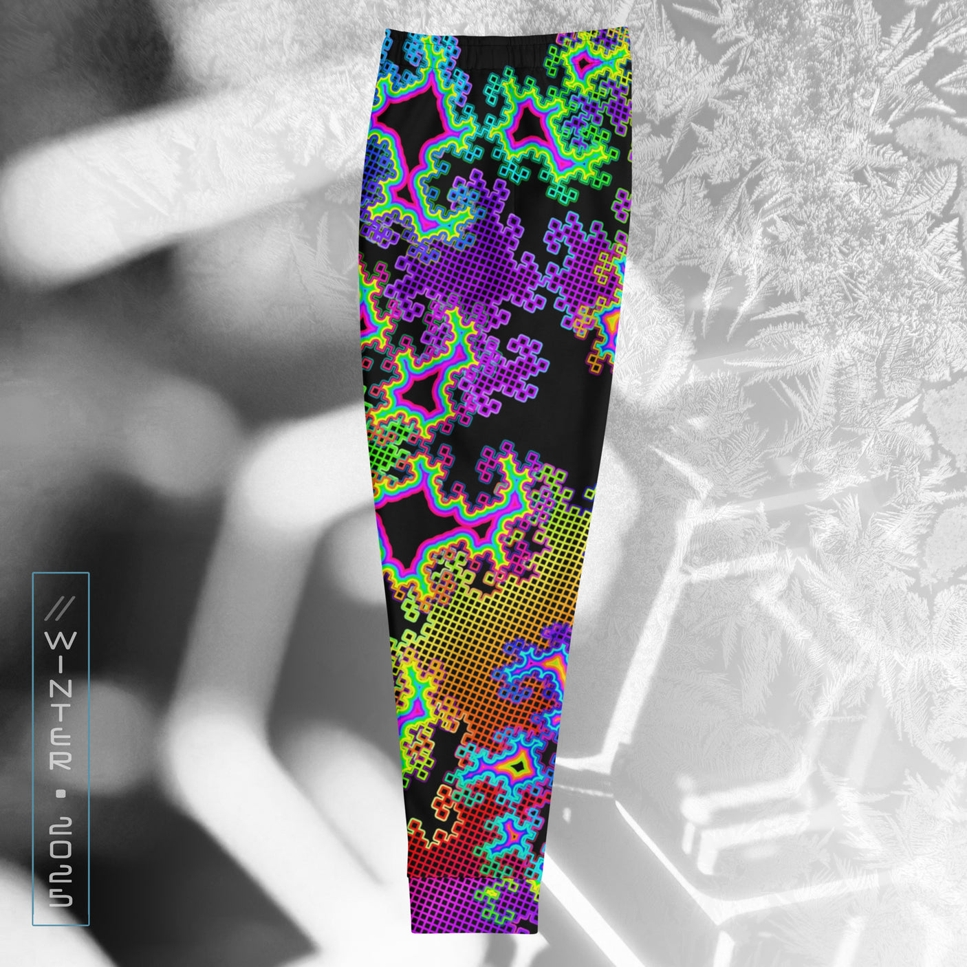 ❄️NEW! Fractal Dream Psychedelic Streetwear Joggers