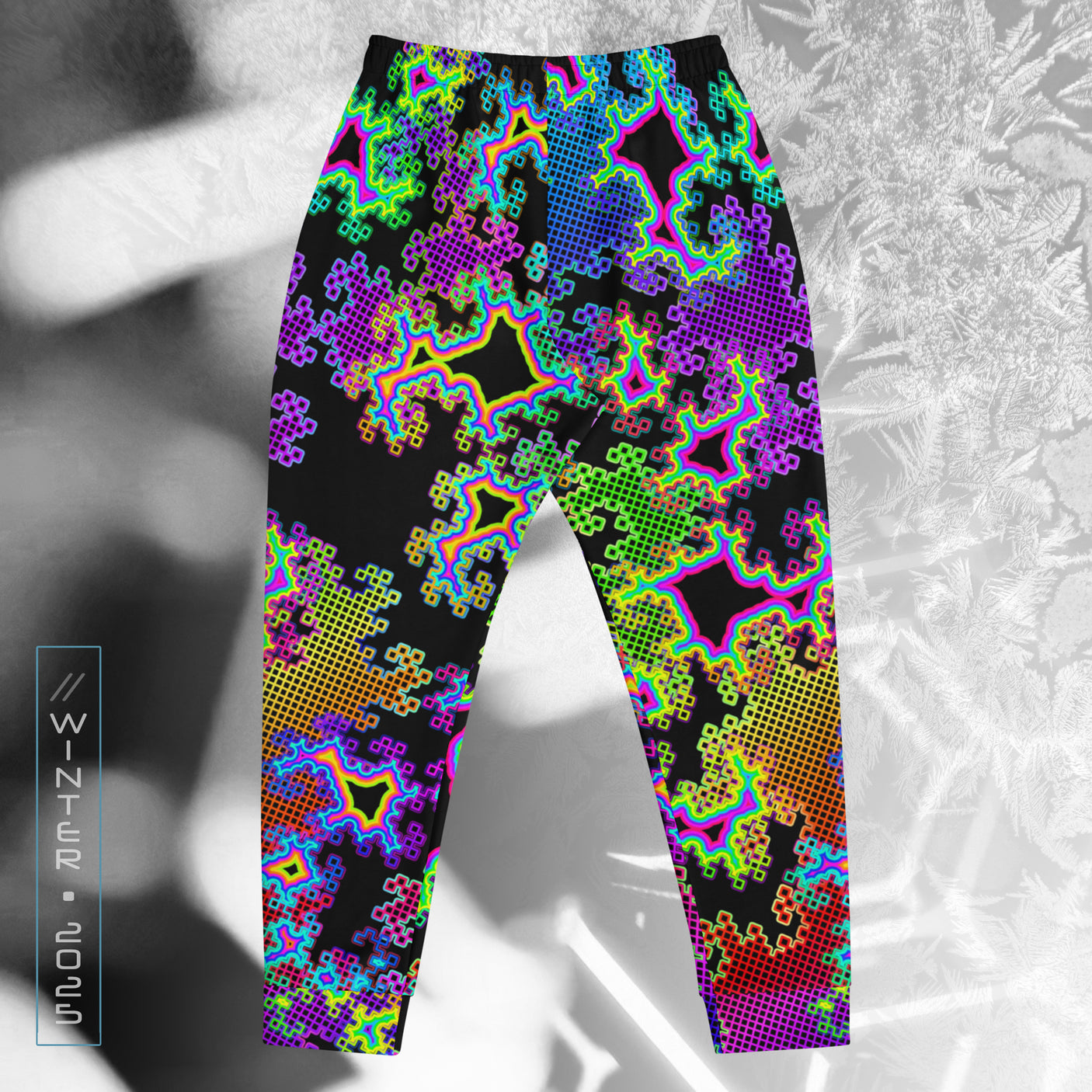 ❄️NEW! Fractal Dream Psychedelic Streetwear Joggers