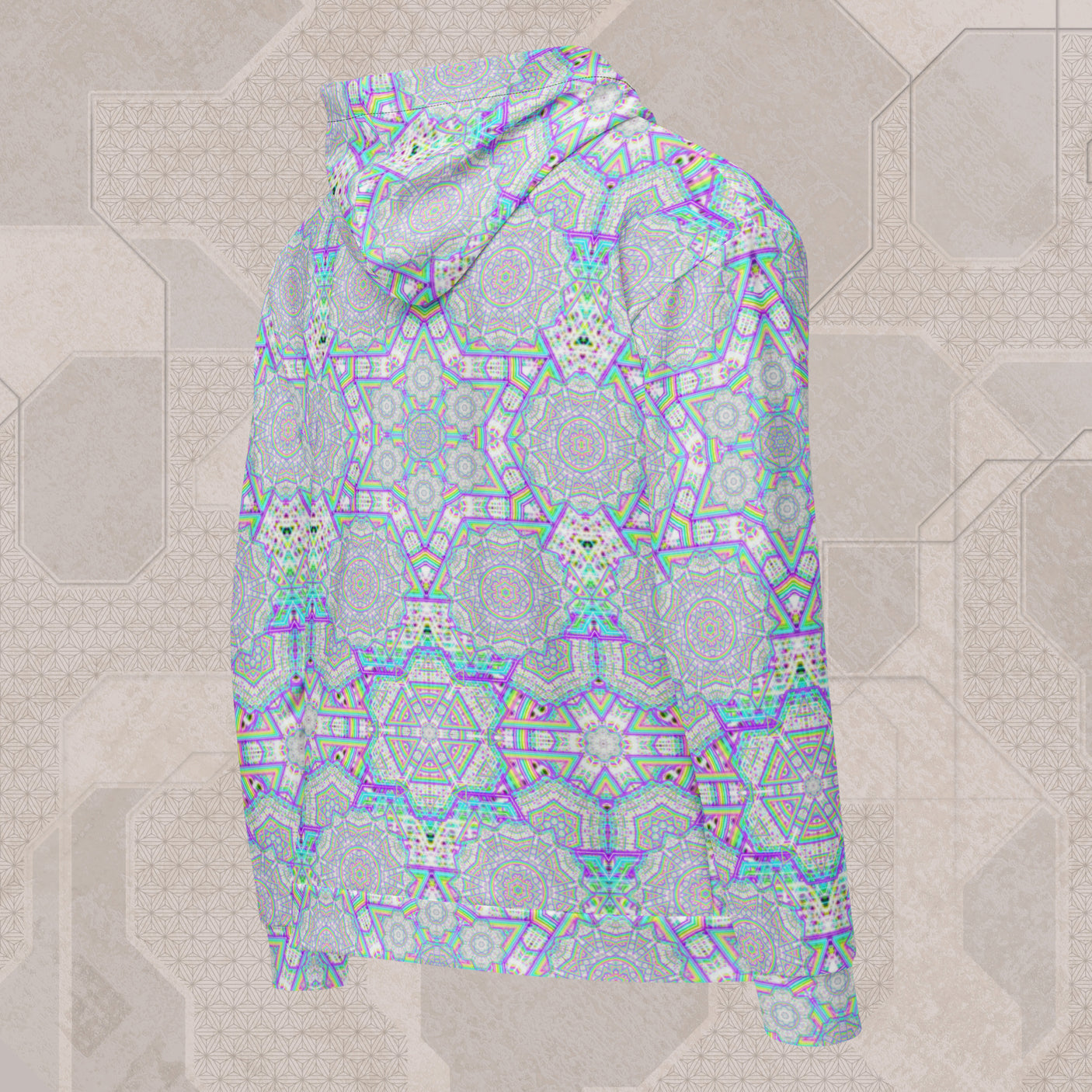 ENON Psychedelic Street Style Zip Hoodie • Design by Samuel Farrand