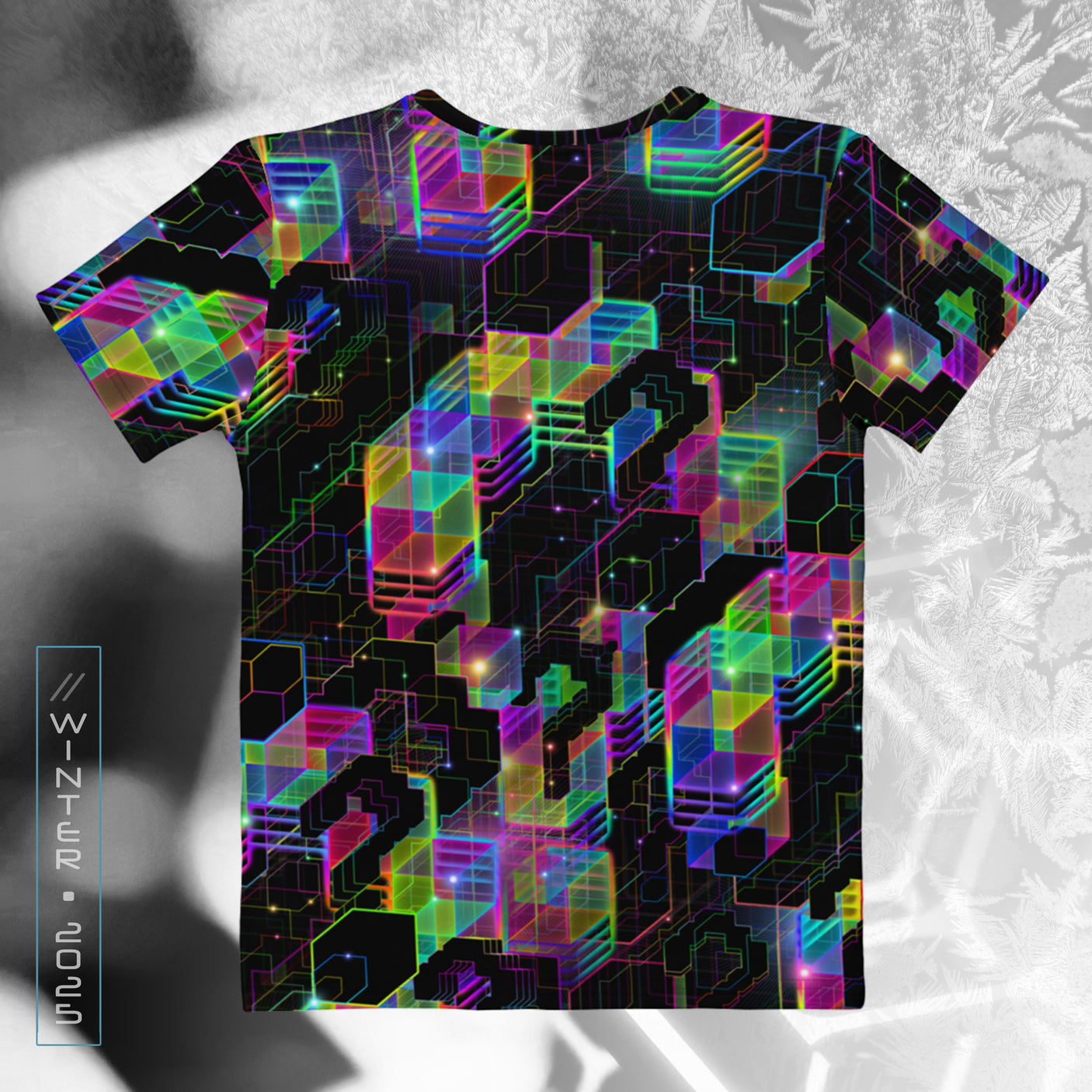 QUESTION EVERYHTING Psychedelic Street Style Women's T-Shirt • Design by Samuel Farrand
