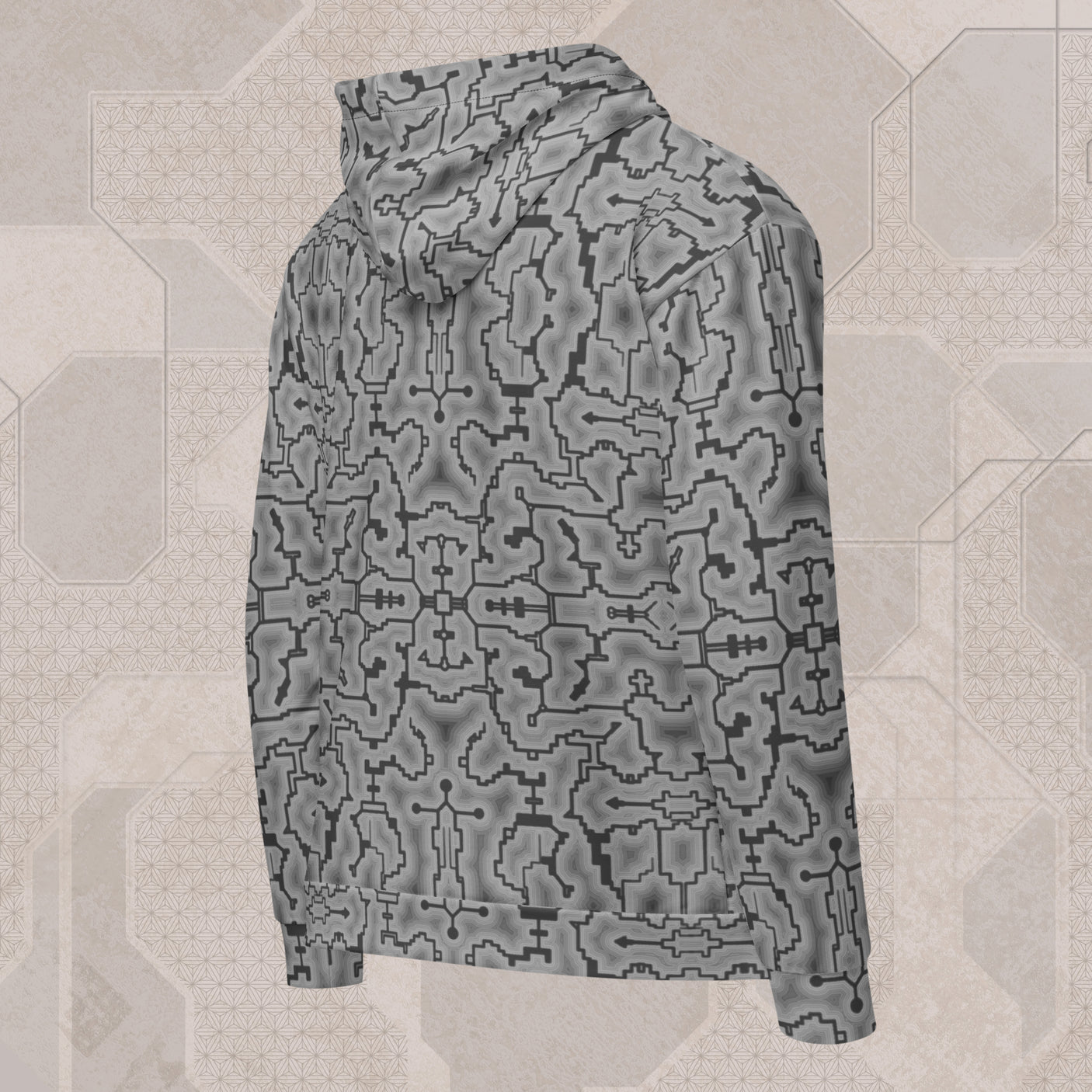 STONE Psychedelic Street Style Zip Hoodie • Design by Samuel Farrand