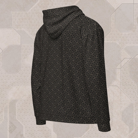 SAYAGATA Psychedelic Street Style Zip Hoodie • Design by Samuel Farrand